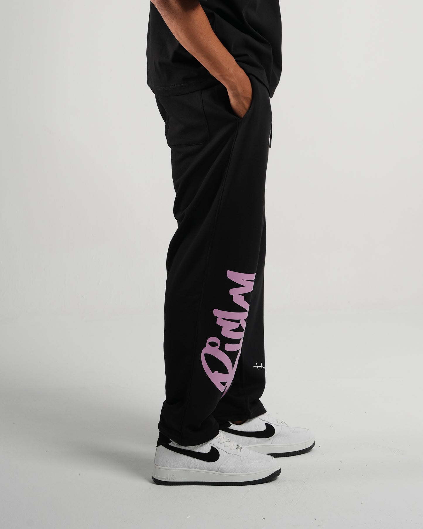 Cartoon Print Oversized Sweatpant