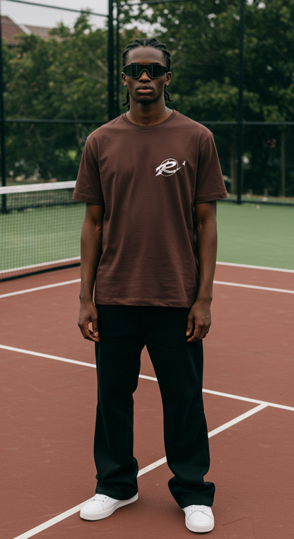 (R-star) Oversize TShirt - Brown