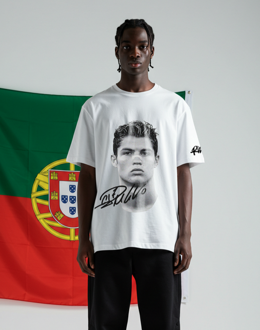 (CR7) Oversize TShirt - White
