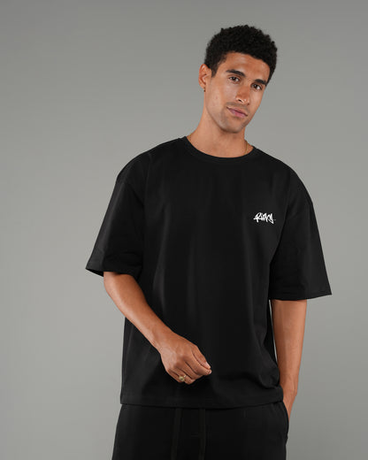 TOM oversize printed  tshirt Black